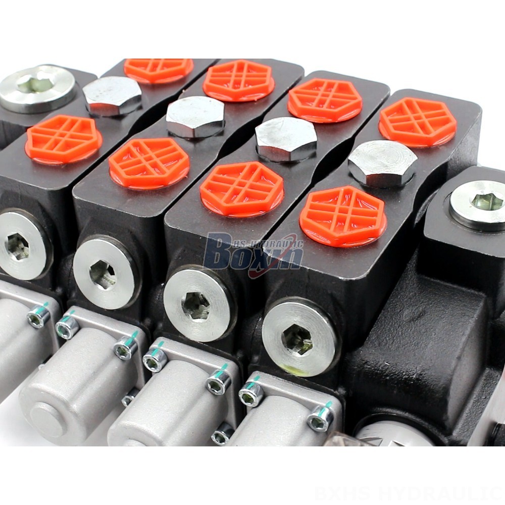SD8-Electric unloading valve Manual 4 Spool Sectional Directional Valve | OEM Services detail image